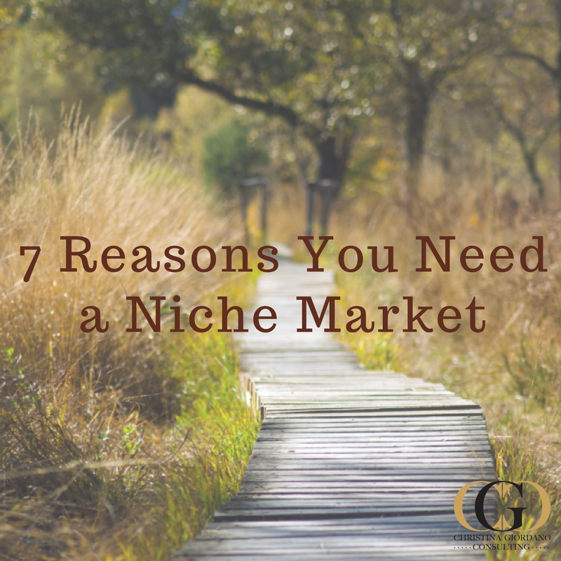 CGC: 7 Reasons You Need a Niche Market