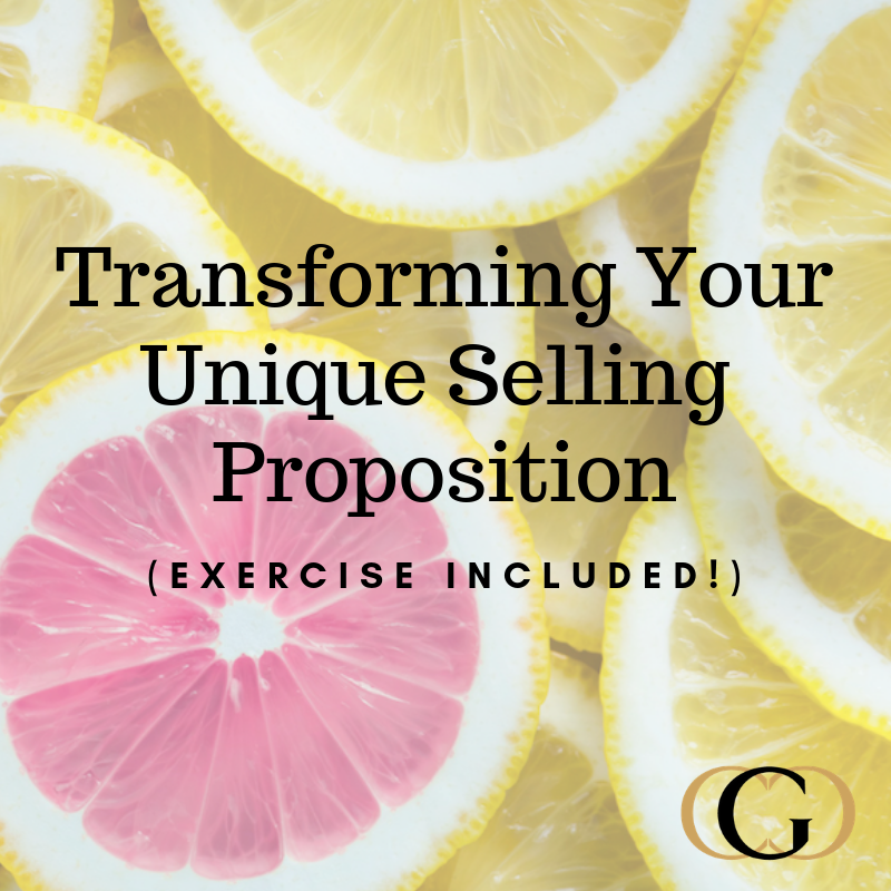 CGC - Transforming Your Unique Selling Proposition