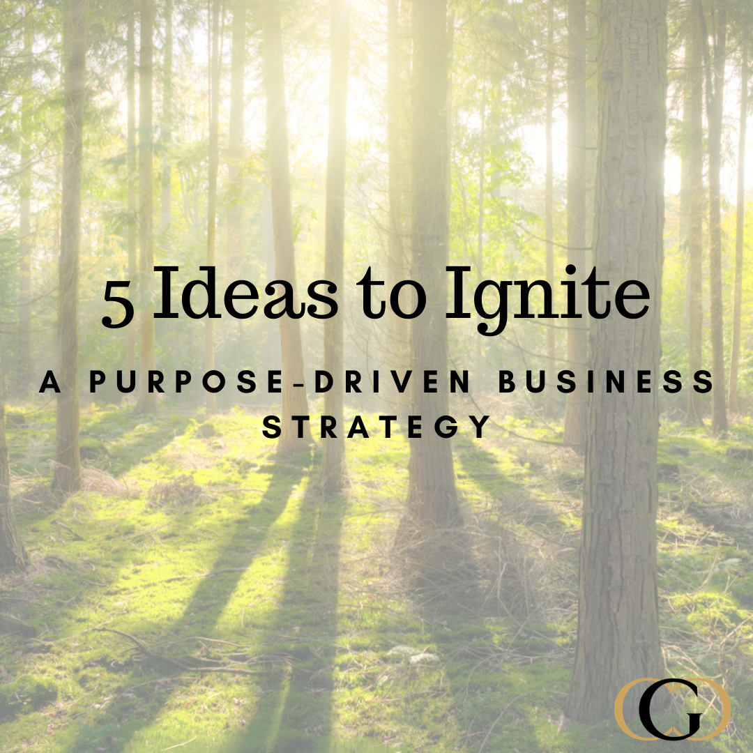 5 Ideas to Ignite a Purpose-Driven Business Strategy