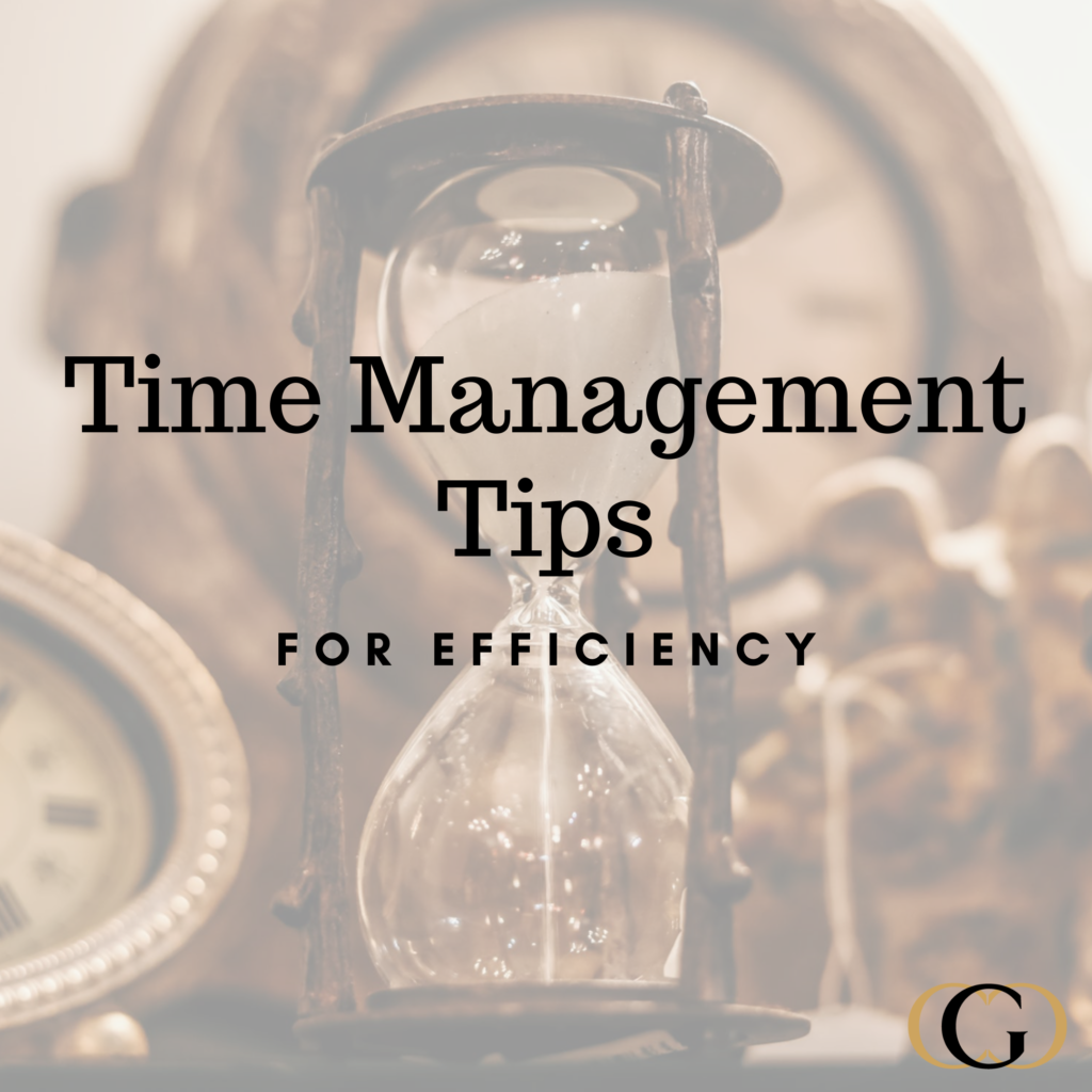 Time Management Tips for Efficiency