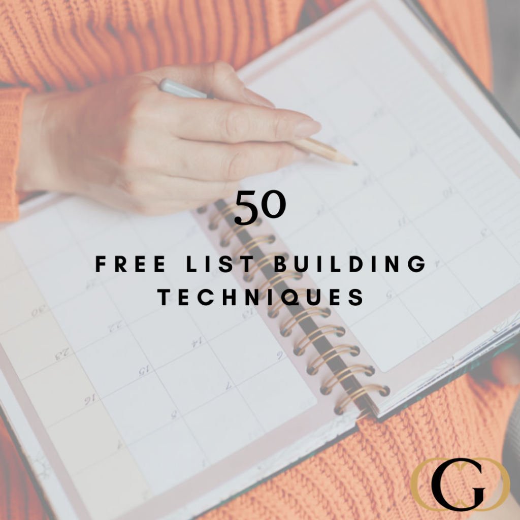 50 Free List Building Techniques