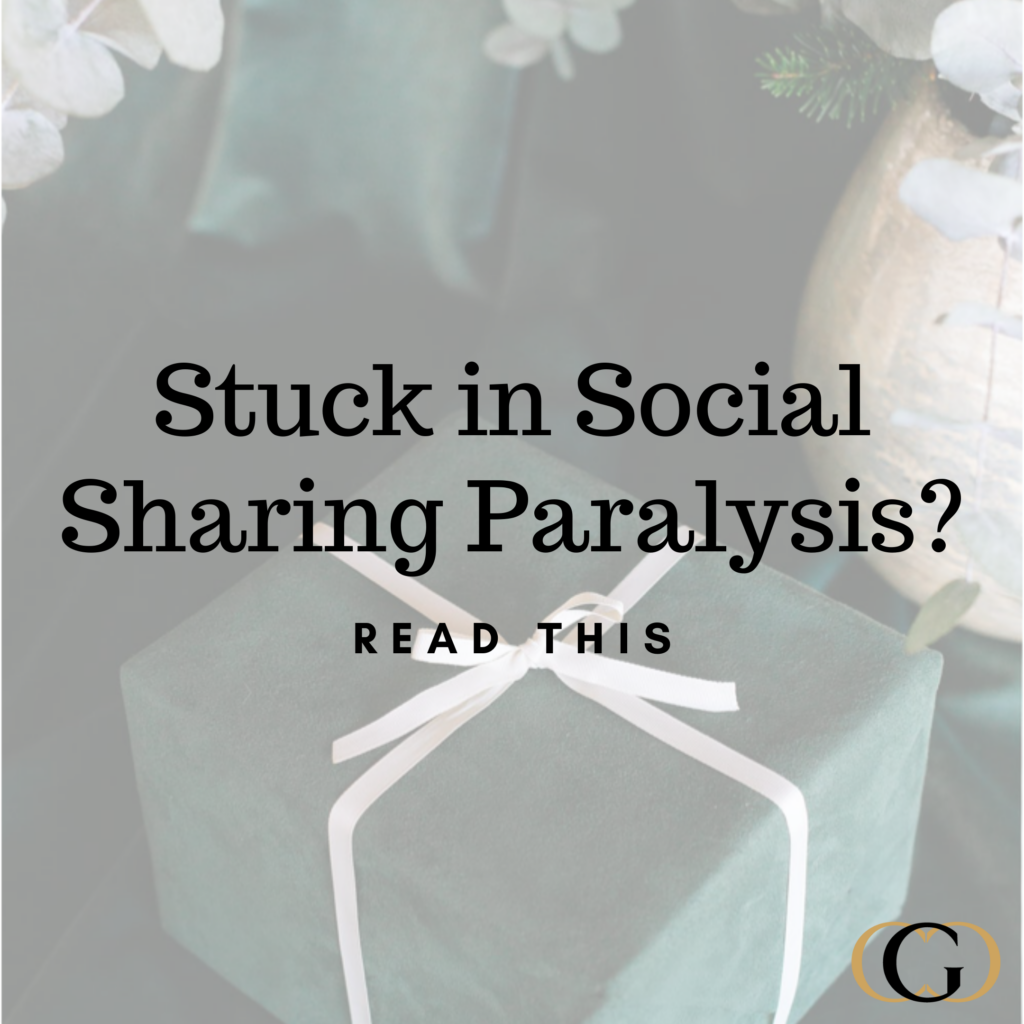 stuck in social sharing paralysis? Read this.