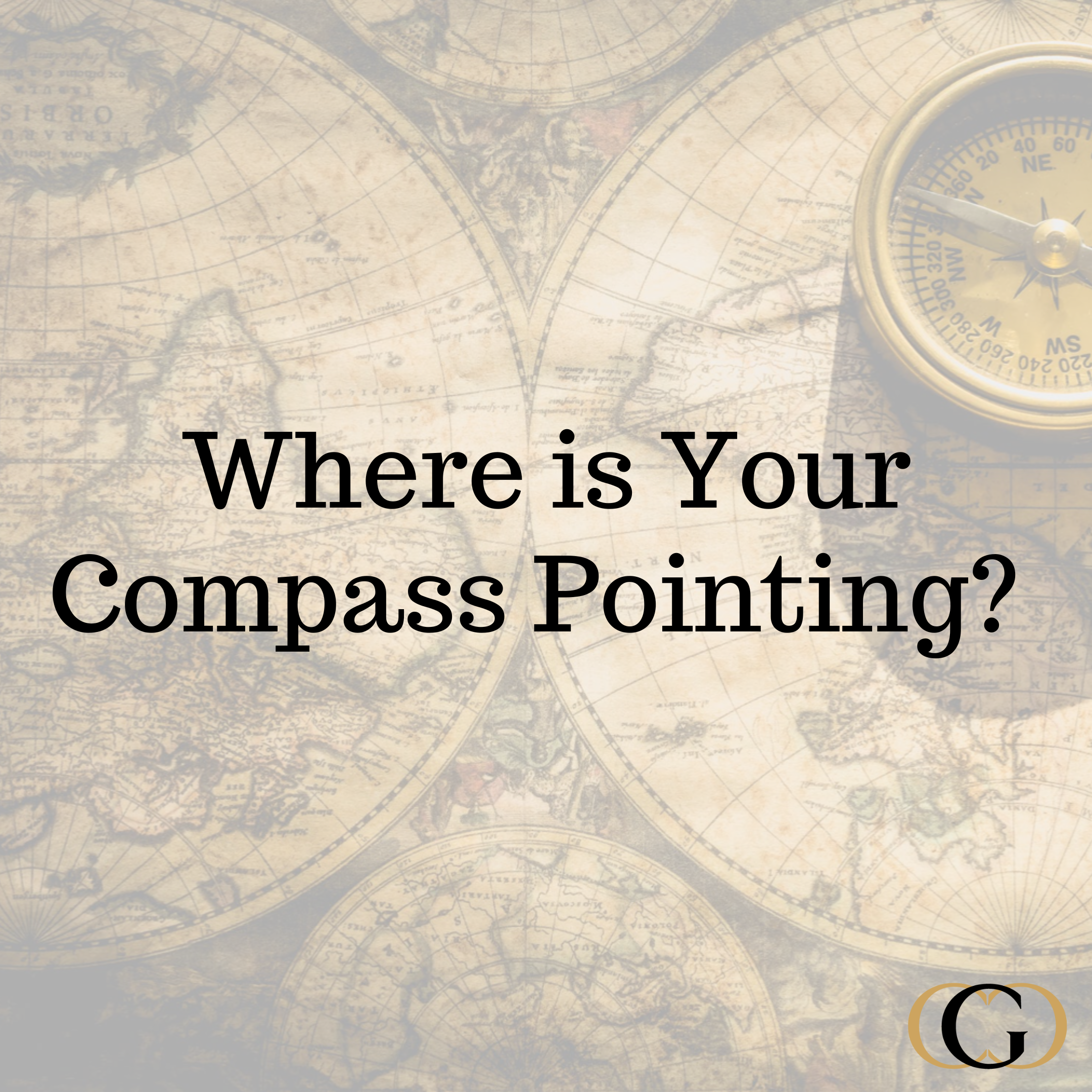 Where is your compass pointing?
