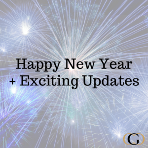 Happy New Year + Exciting Updates