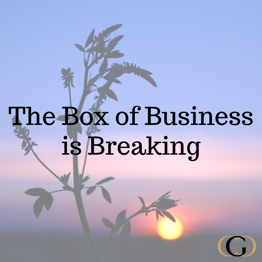 The Box of Business is Breaking