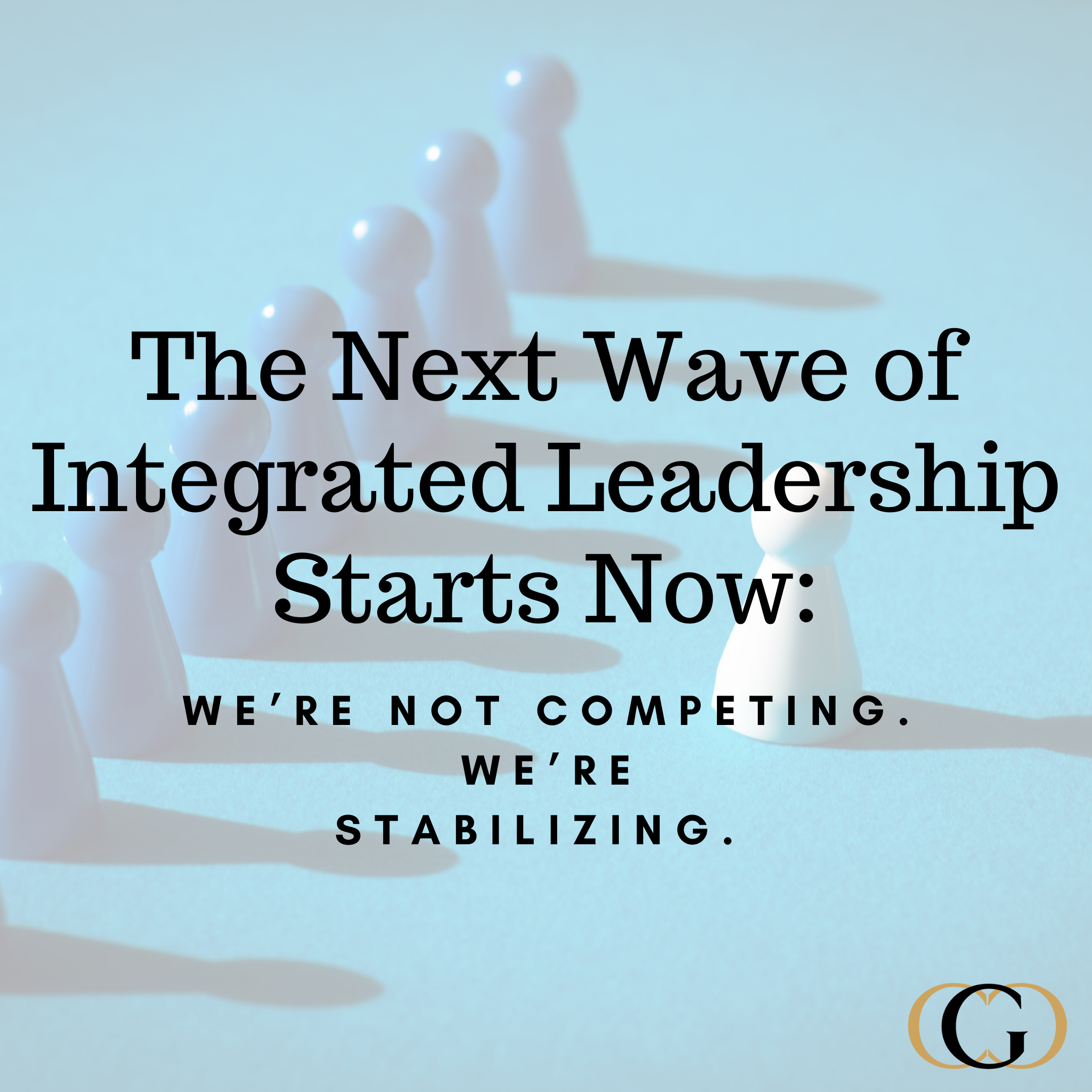 The Next Wave of Integrated Leadership Starts Now: We’re Not Competing. We’re Stabilizing.