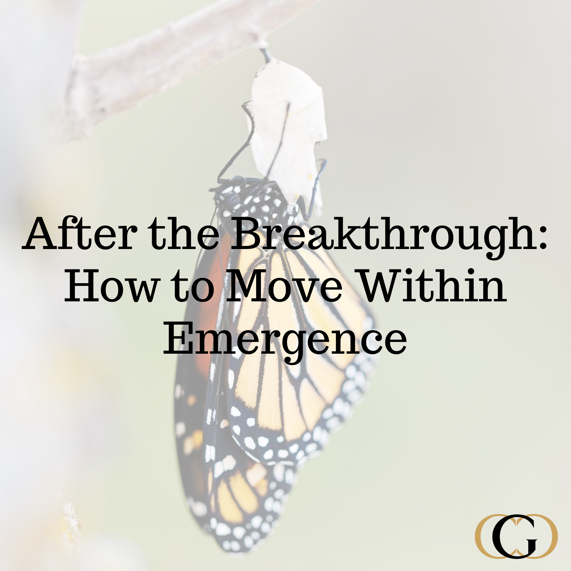 After the Breakthrough: How to Move Within Emergence