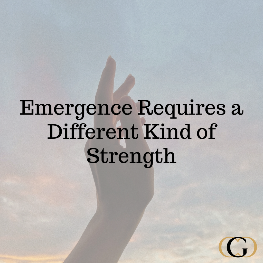 Emergence Requires a Different Kind of Strength