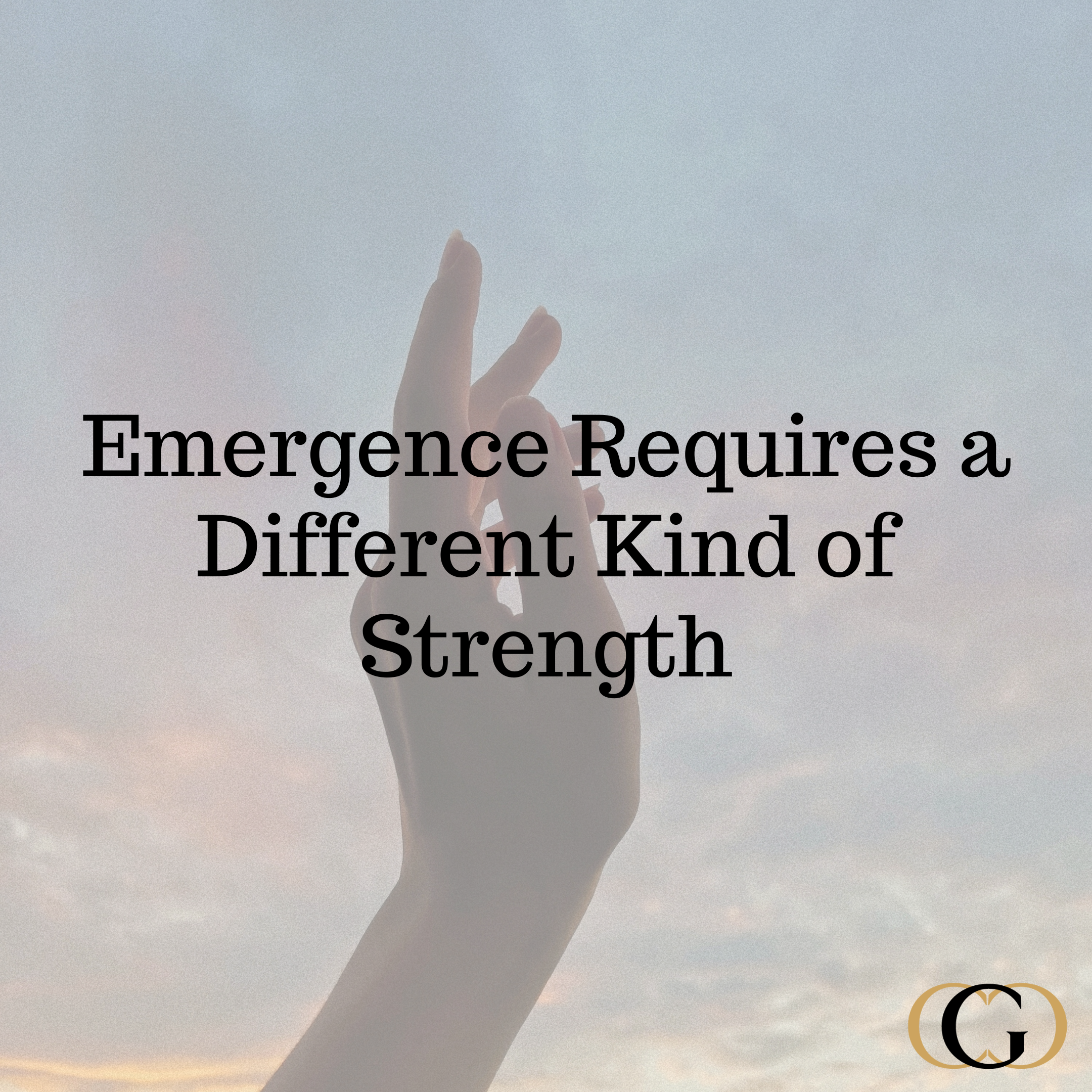 Emergence Requires a Different Kind of Strength